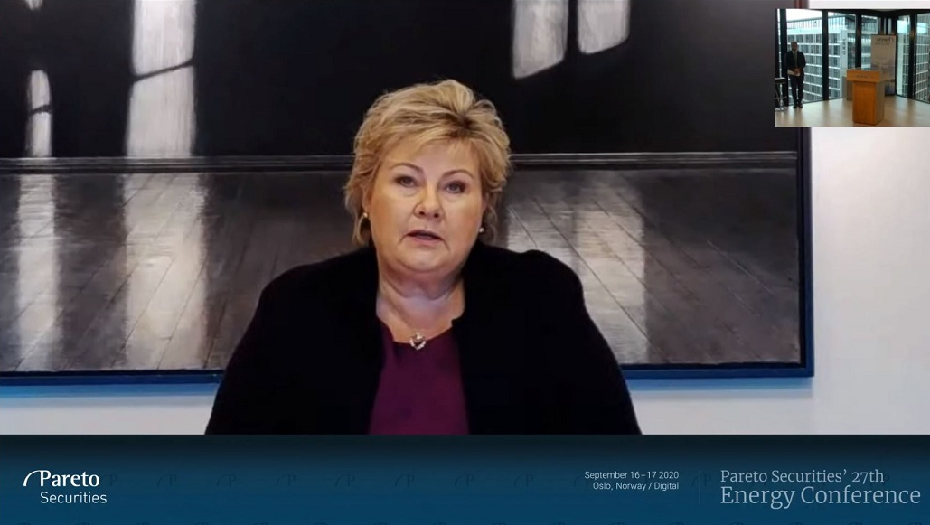 Prime Minister Erna Solberg